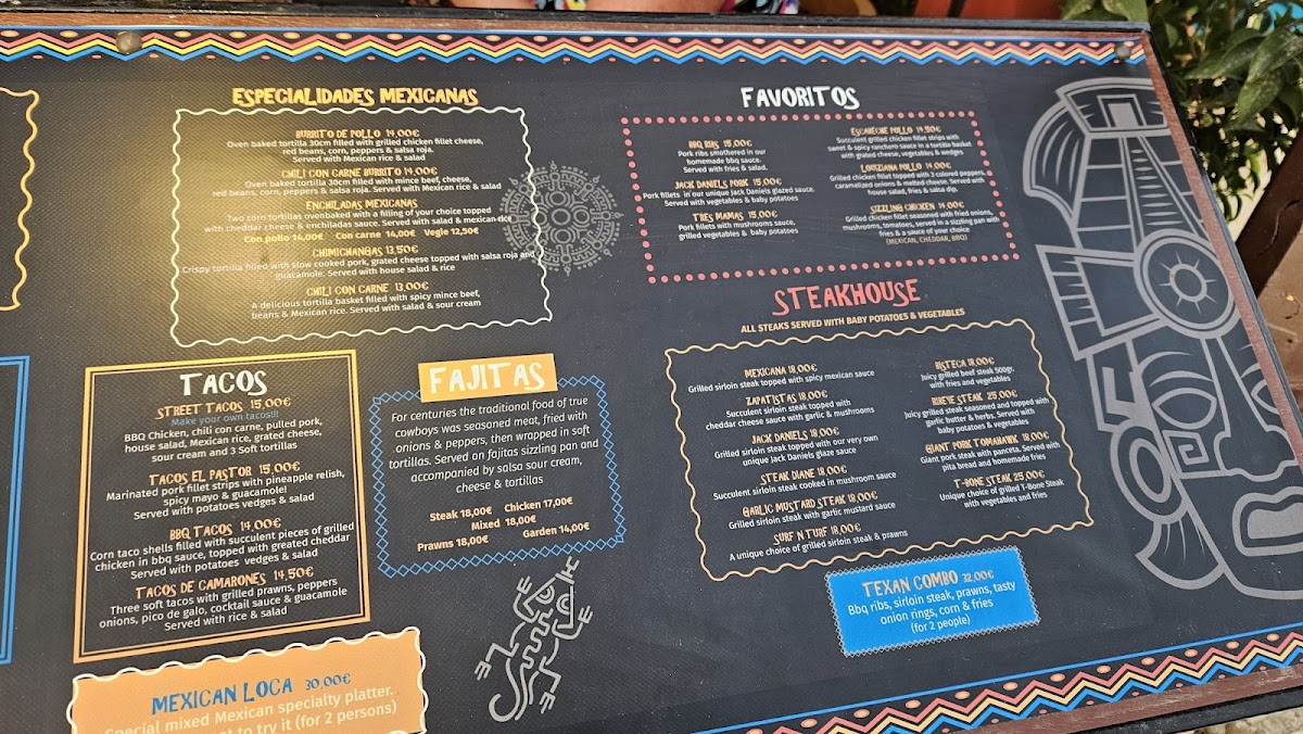 La Madera Tex-Mex Restaurant Photo Menu 4