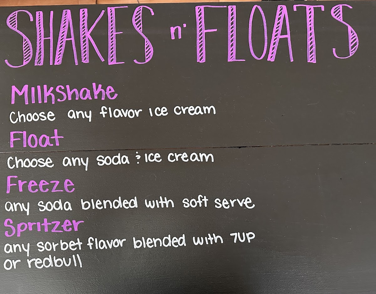 Outpost Scoop Shoppe Photo Menu 9