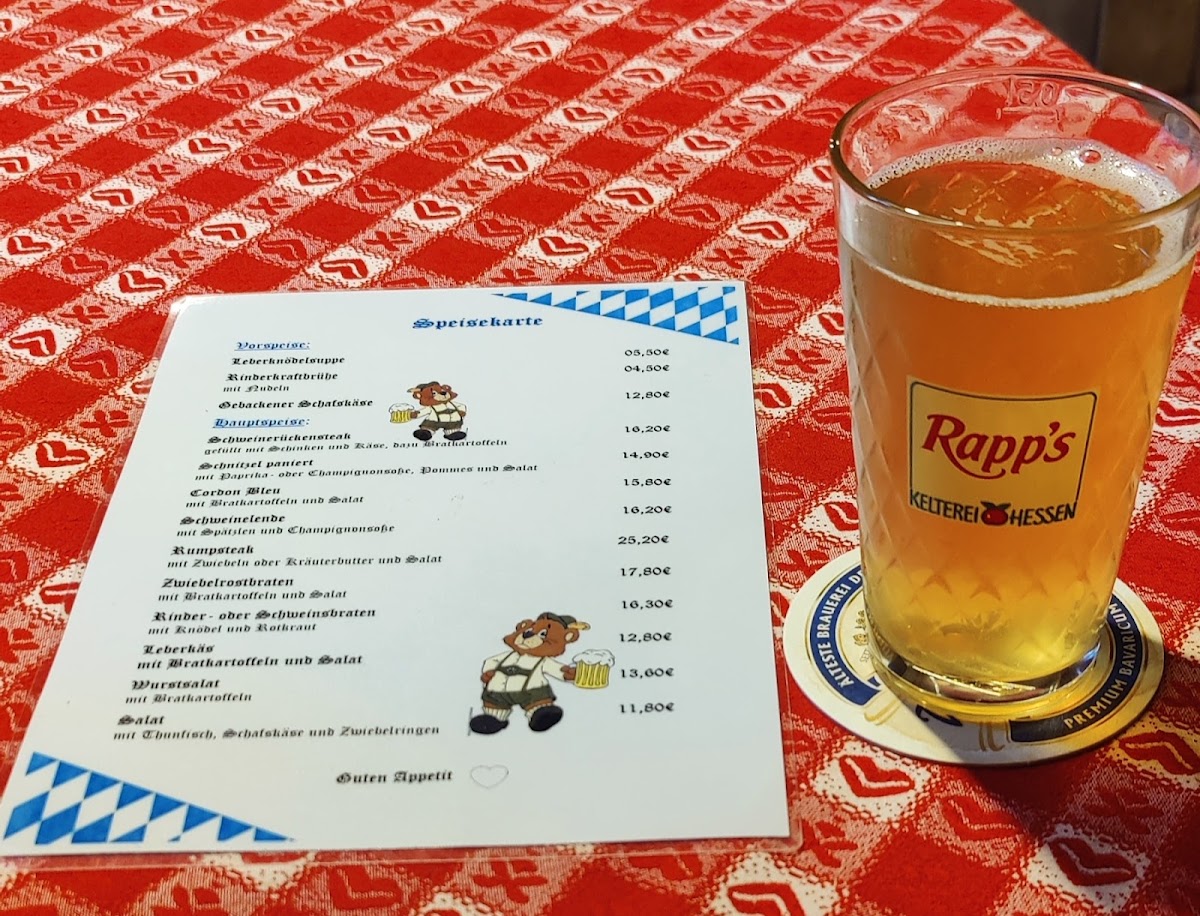 Königlich Bayrische Stuben Photo Menu 2