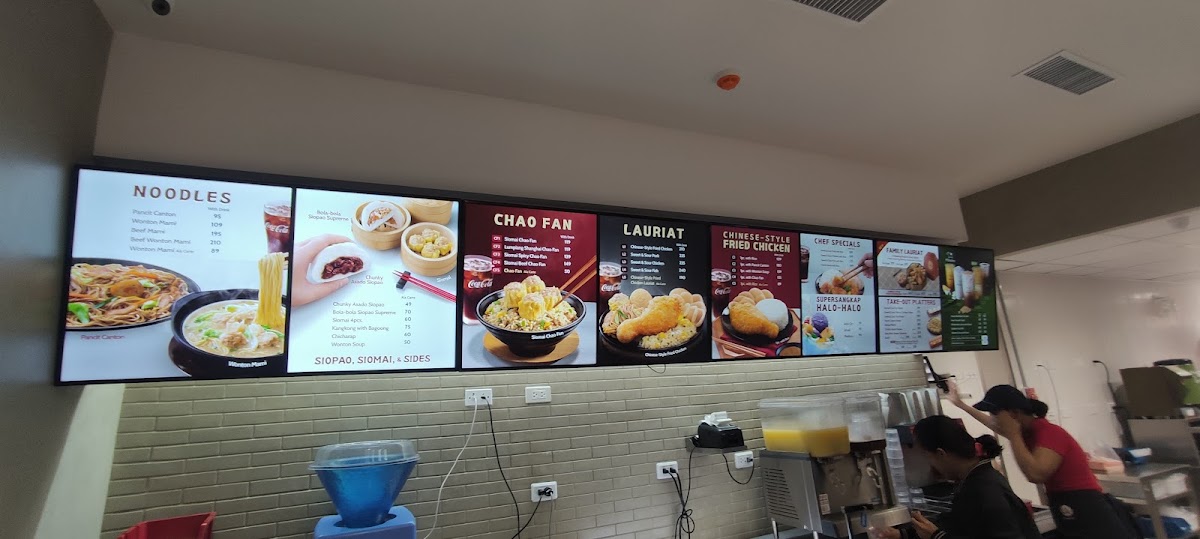 Chowking Lancaster Photo Menu 1