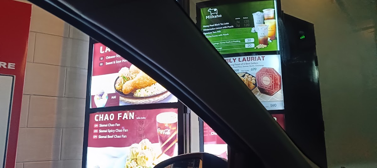 Chowking Lancaster Photo Menu 4