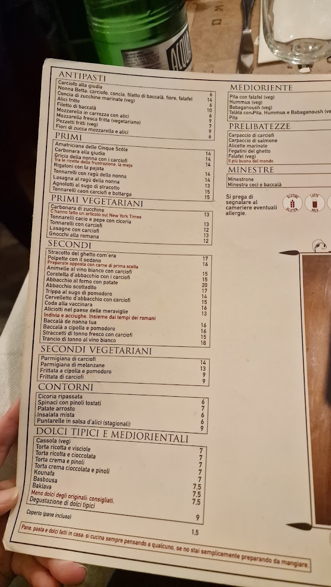 Nonna Betta Photo Menu 3