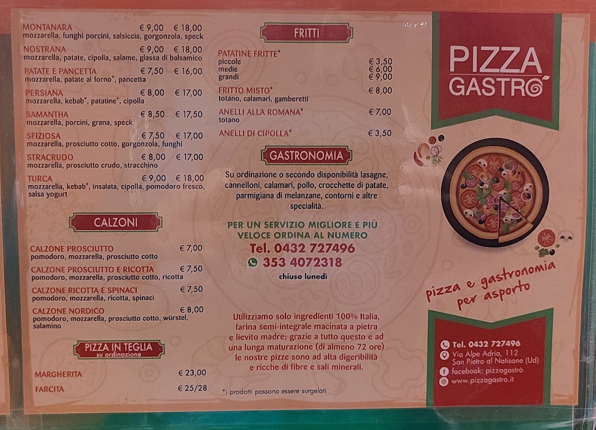 Pizzagastrò Photo Menu 1