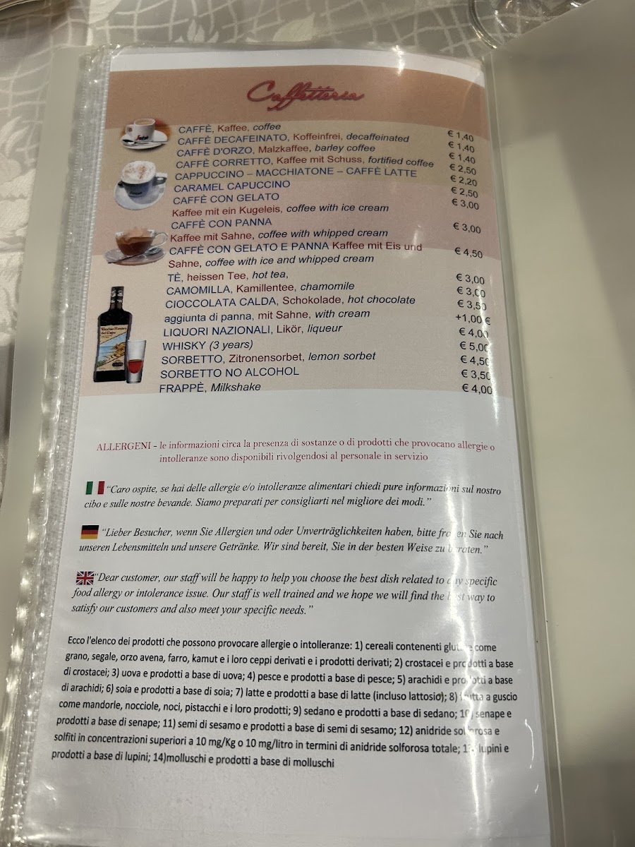 Ristorante Pizzeria San Remo Photo Menu 2
