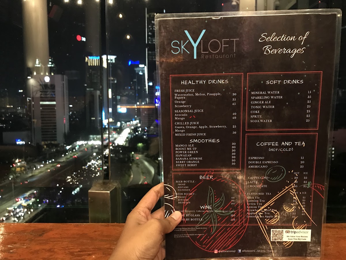 Skyloft Restaurant Photo Menu 3