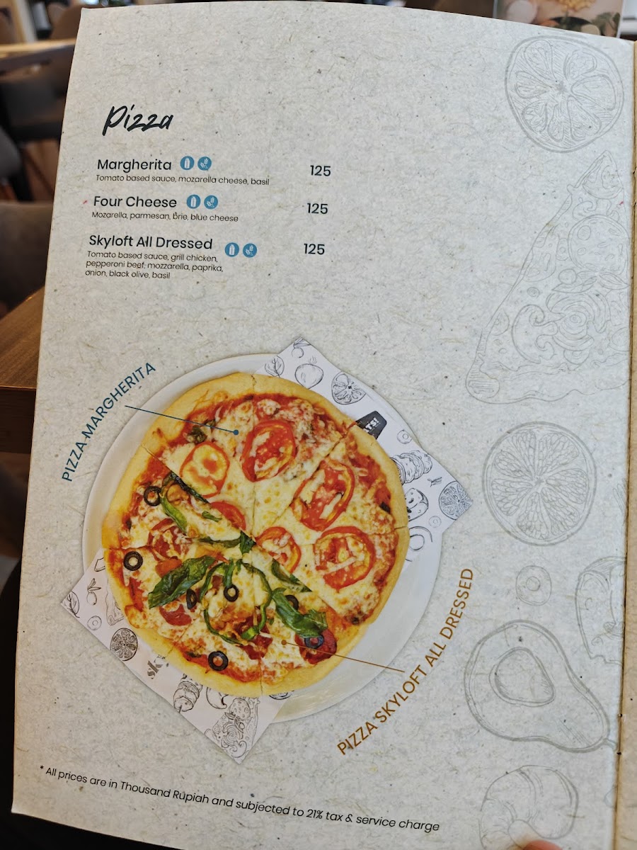 Skyloft Restaurant Photo Menu 4