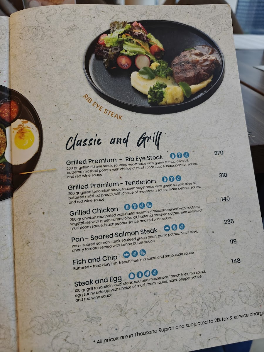Skyloft Restaurant Photo Menu 5