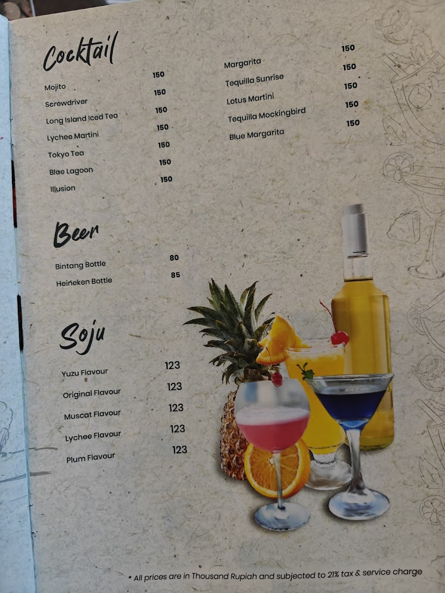 Skyloft Restaurant Photo Menu 6