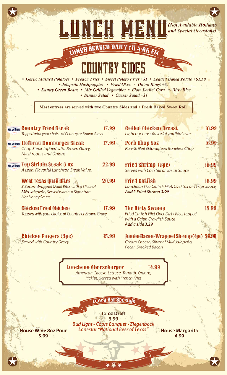 Hofbrau Steaks Photo Menu 4