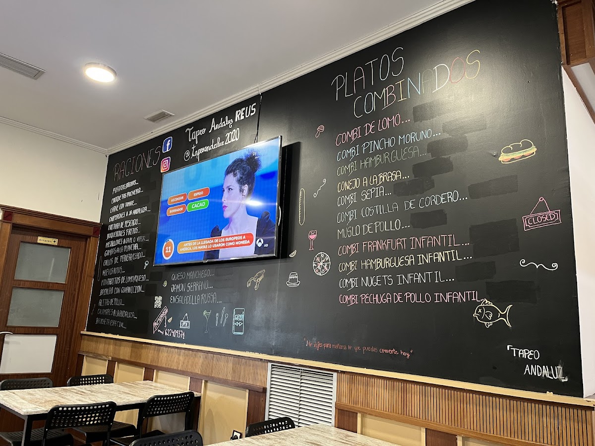 El Tapeo Andaluz Photo Menu 2