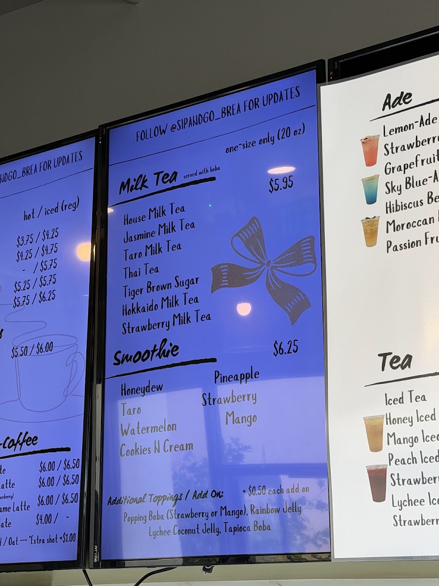 Sip & Go Cafe Photo Menu 9