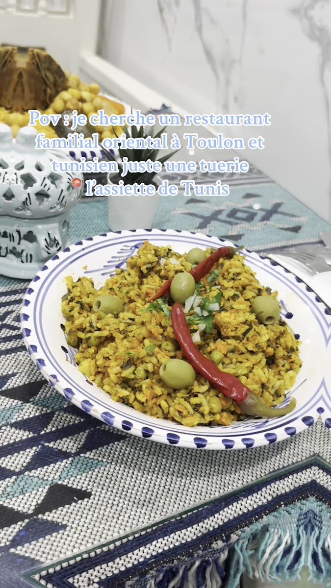 L'assiette tunisienne Photo 8