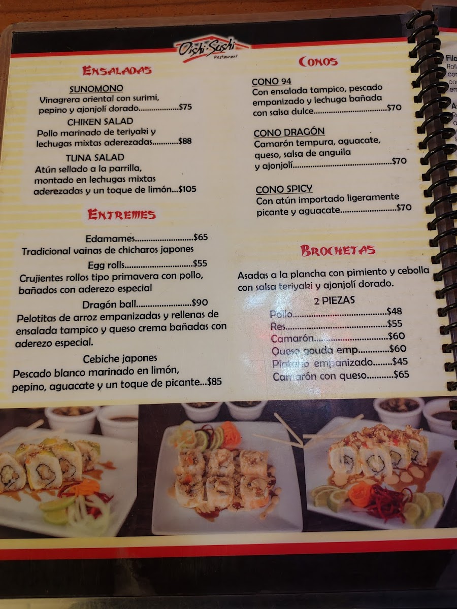 Oishi sushi valdepeñas Photo Menu 3