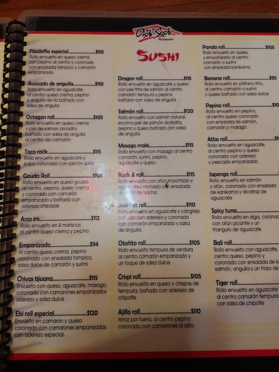 Oishi sushi valdepeñas Photo Menu 5