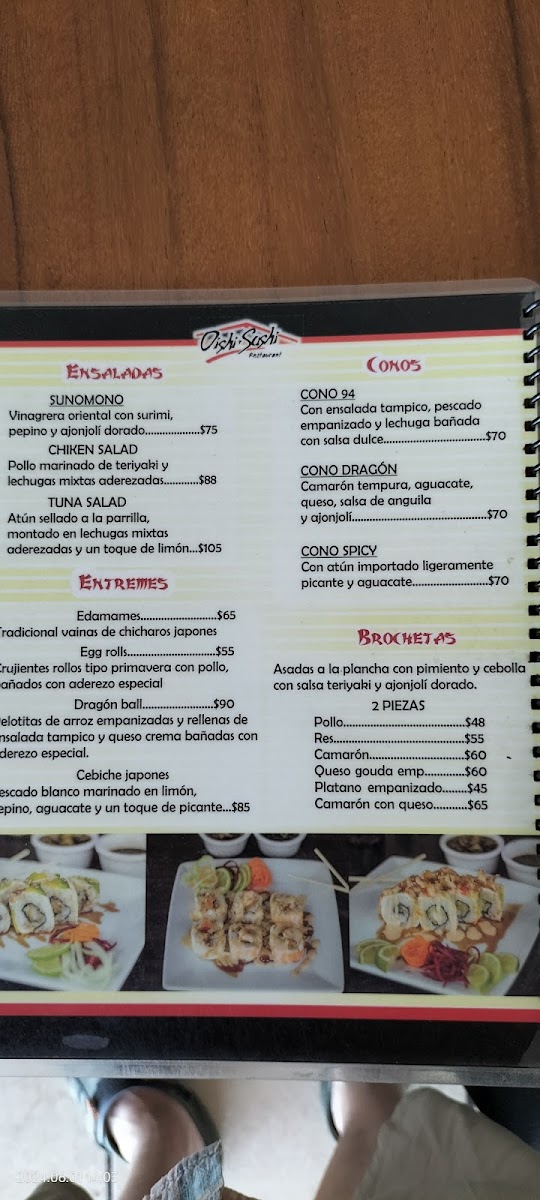 Oishi sushi valdepeñas Photo Menu 8