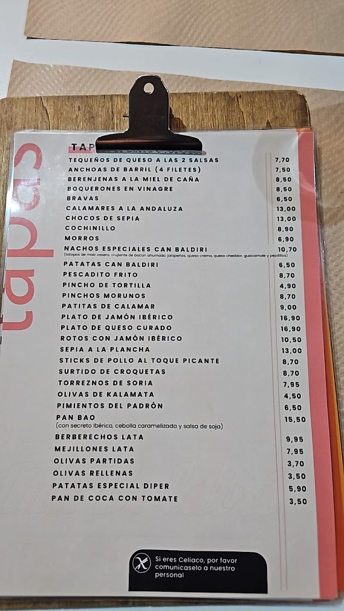 Can Baldiri Photo Menu 1