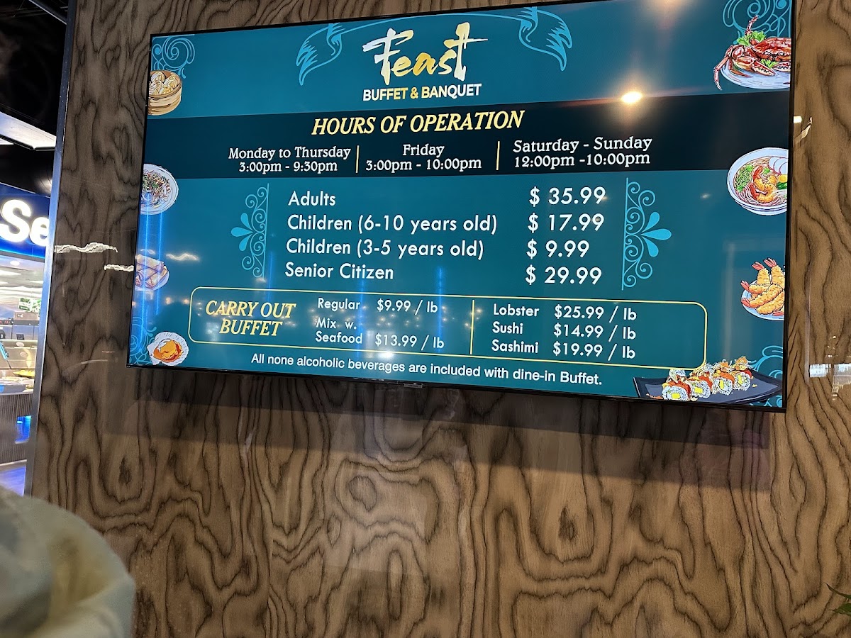 Feast Buffet & Banquet Photo Menu 4