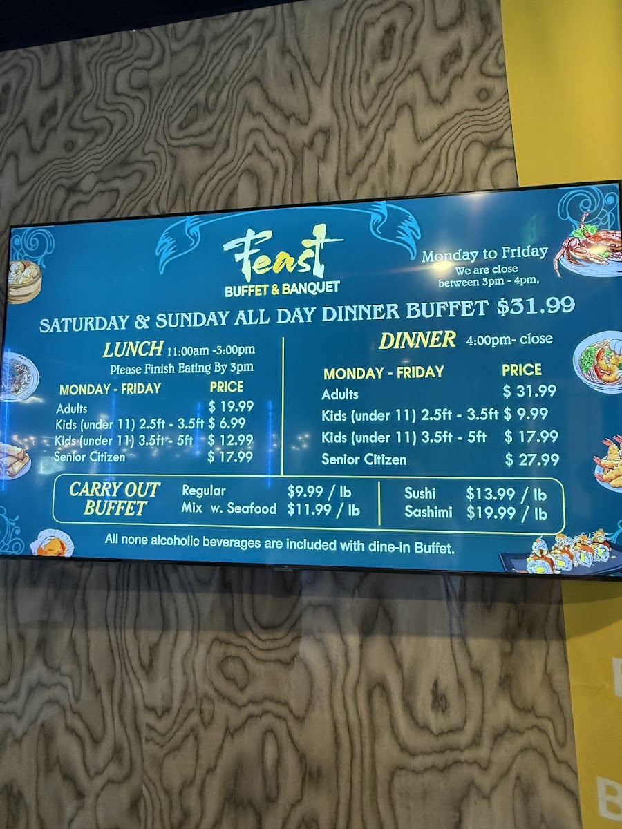 Feast Buffet & Banquet Photo Menu 5
