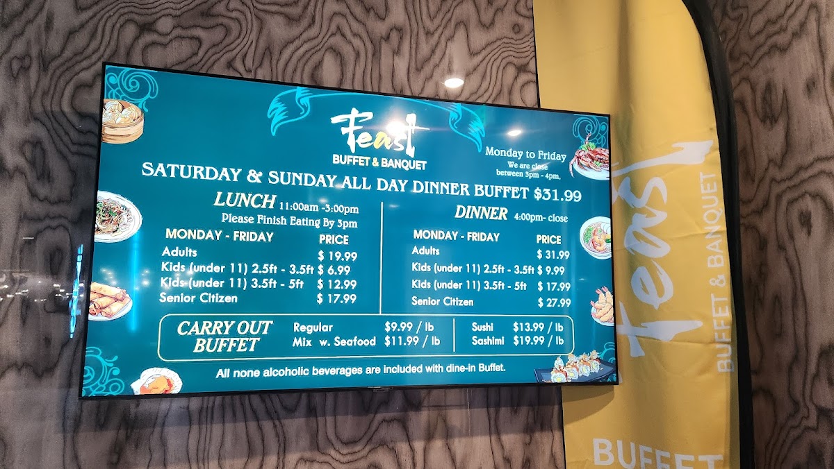 Feast Buffet & Banquet Photo Menu 6
