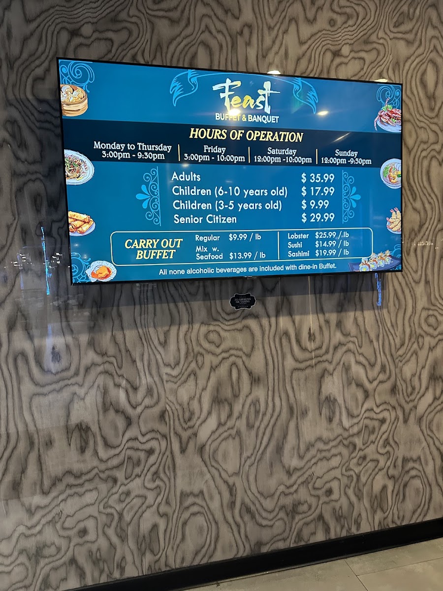 Feast Buffet & Banquet Photo Menu 8