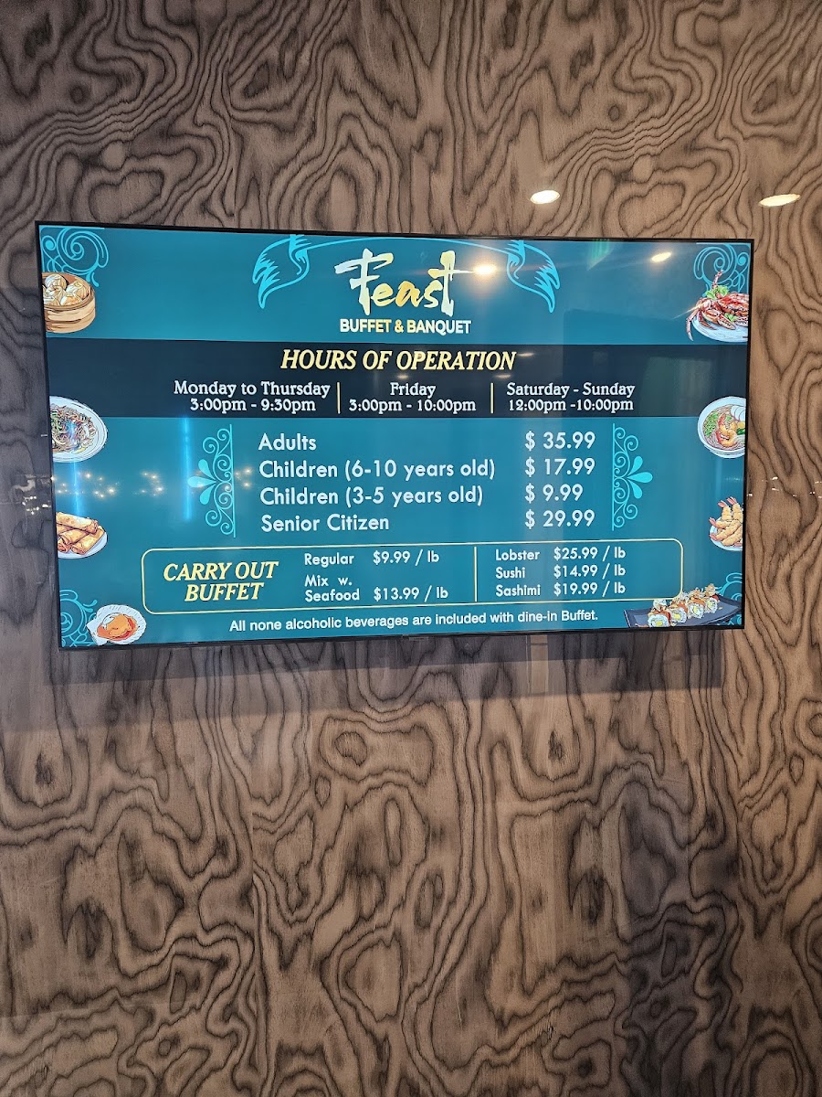 Feast Buffet & Banquet Photo Menu 9