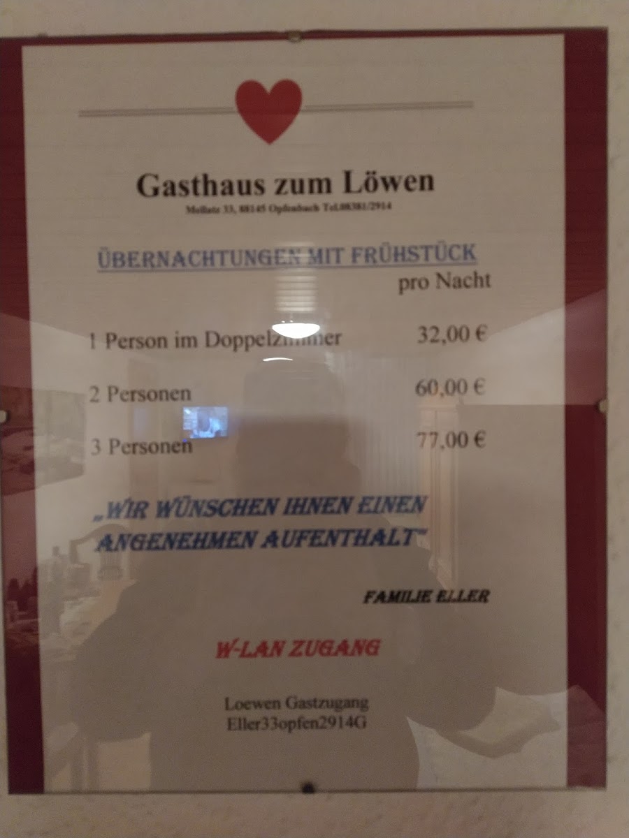 Gasthaus Löwen Photo Menu 1