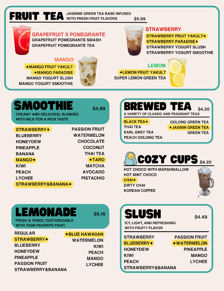 K-DOG Photo Menu 1