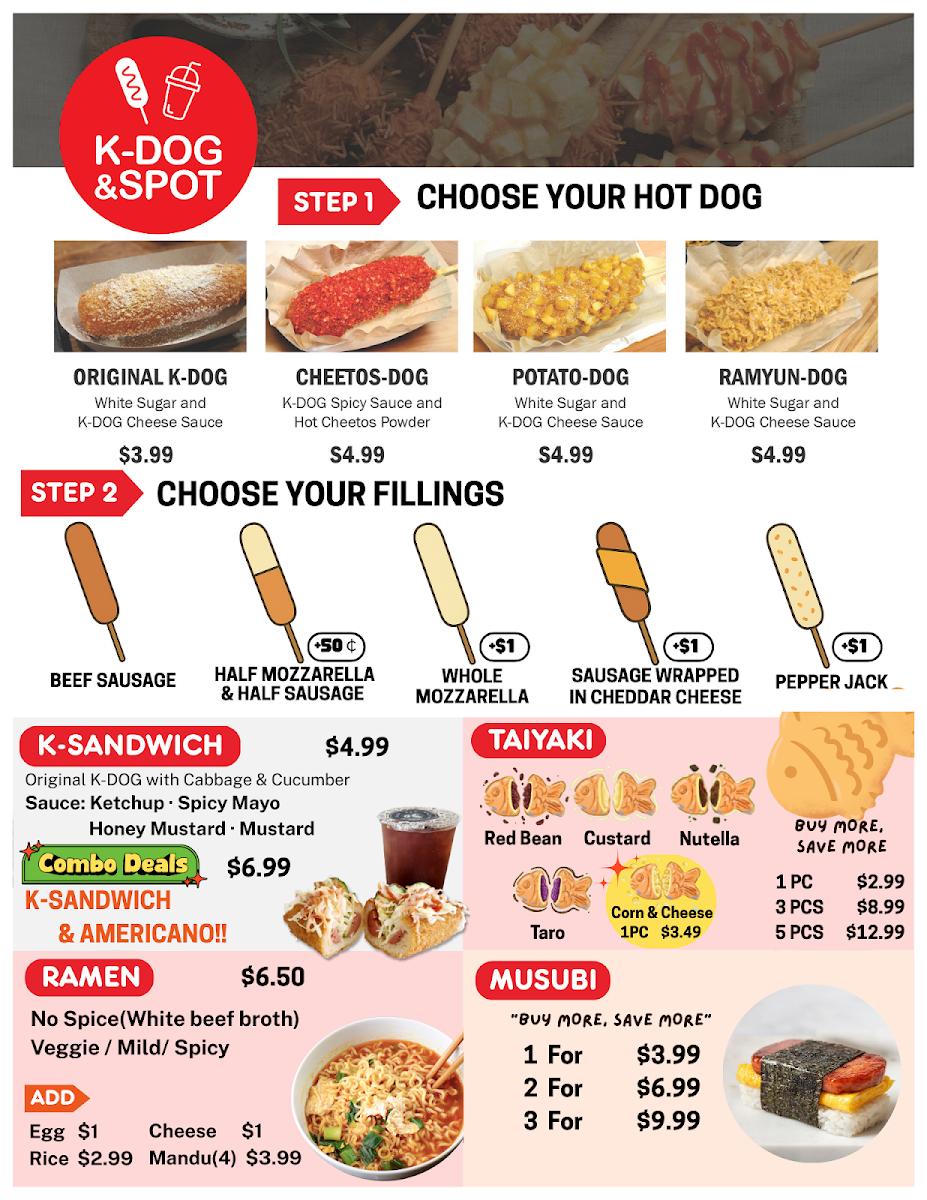 K-DOG Photo Menu 2