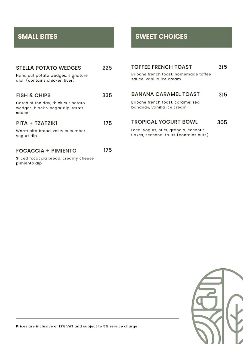 Cafe Stella Itogon Photo Menu 4