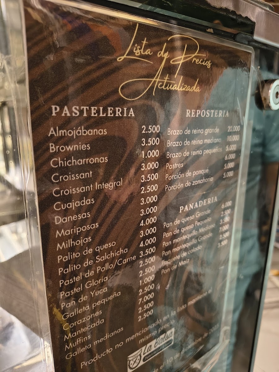 Panadería y Pastelería La balsa Photo Menu 1