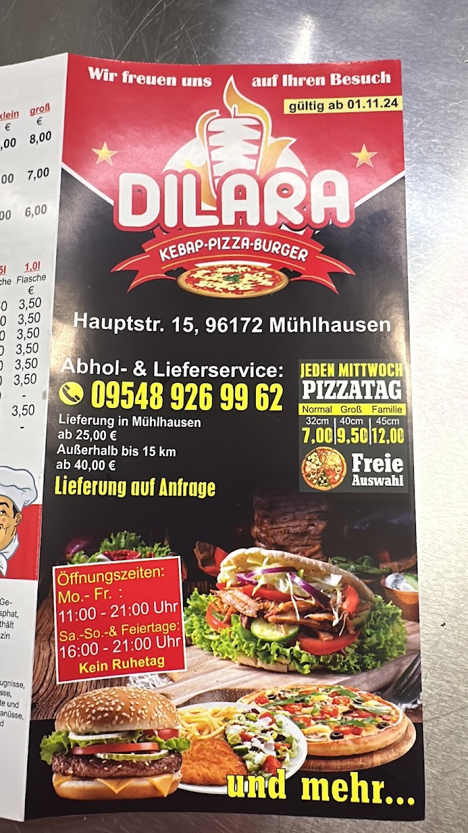 DILARA - Kebap / Pizza / Burger Photo Menu 5