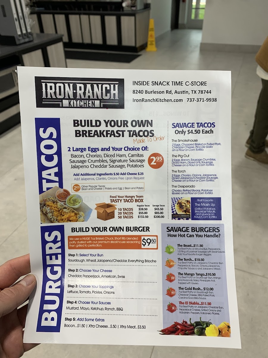Iron Ranch Kitchen @ Snack Time #3 Photo Menu 9