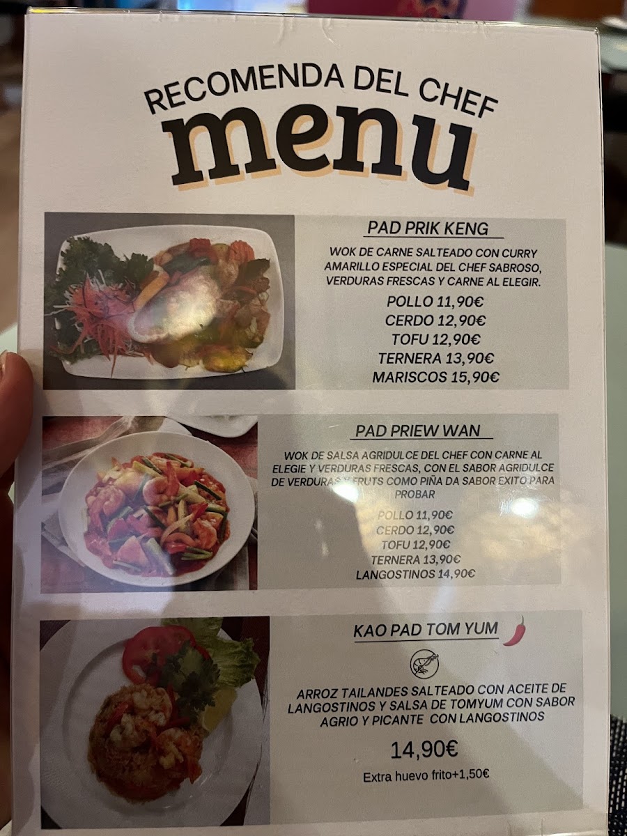 Ristta Thai Food Photo Menu 2