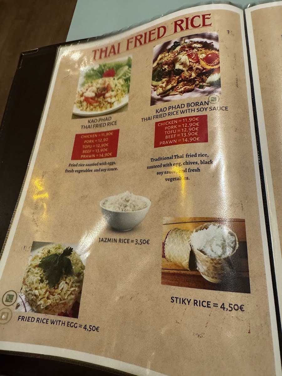 Ristta Thai Food Photo Menu 3