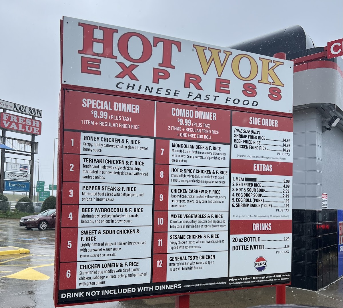 Hot wok express Photo Menu 2