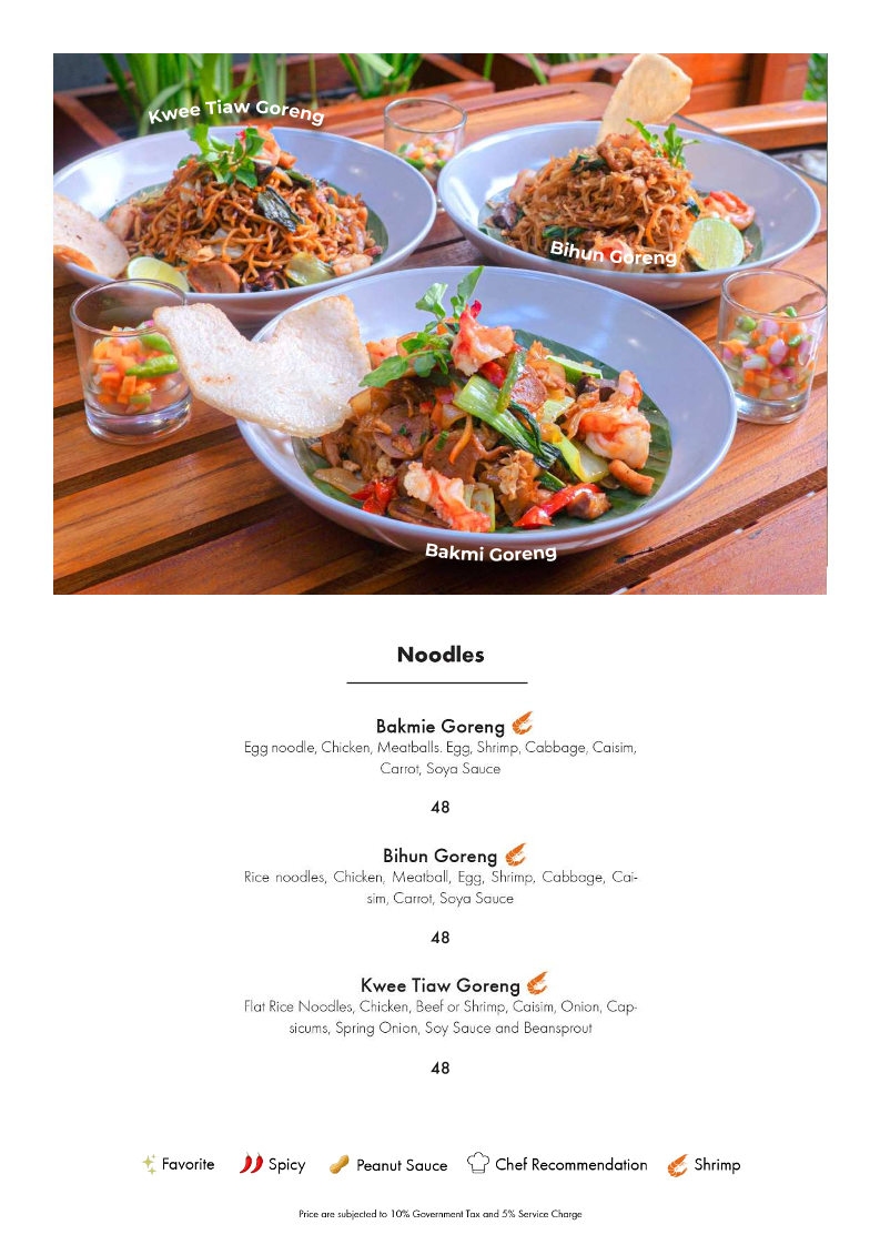 Damar Langit Dining & Venue Cibubur Photo Menu 3