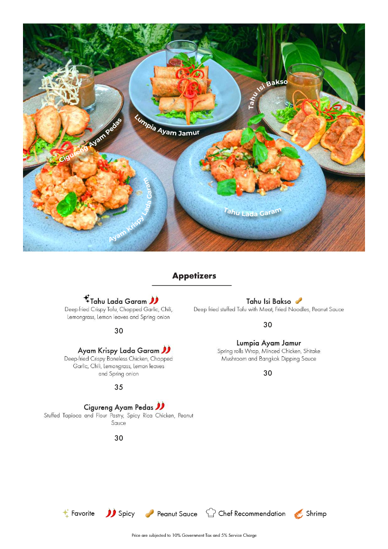 Damar Langit Dining & Venue Cibubur Photo Menu 4