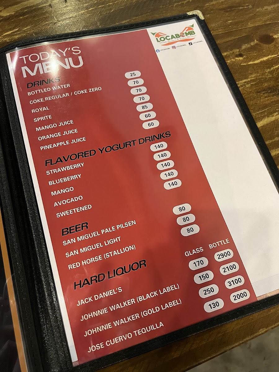 Locabomb Photo Menu 5
