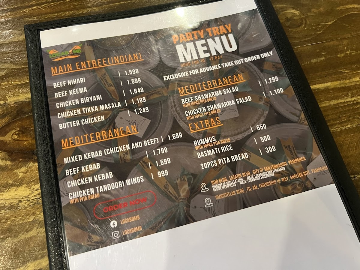 Locabomb Photo Menu 6