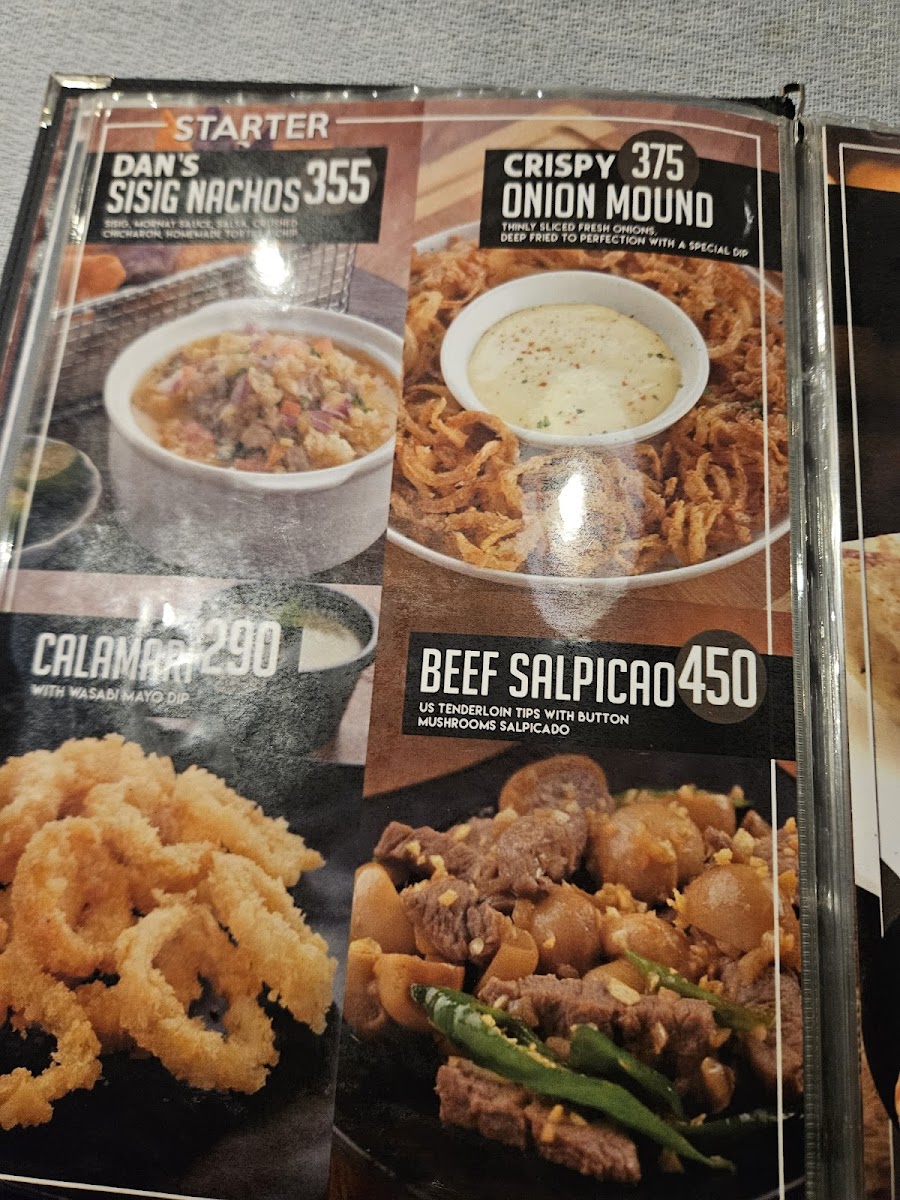 Angus Dan's Photo Menu 3