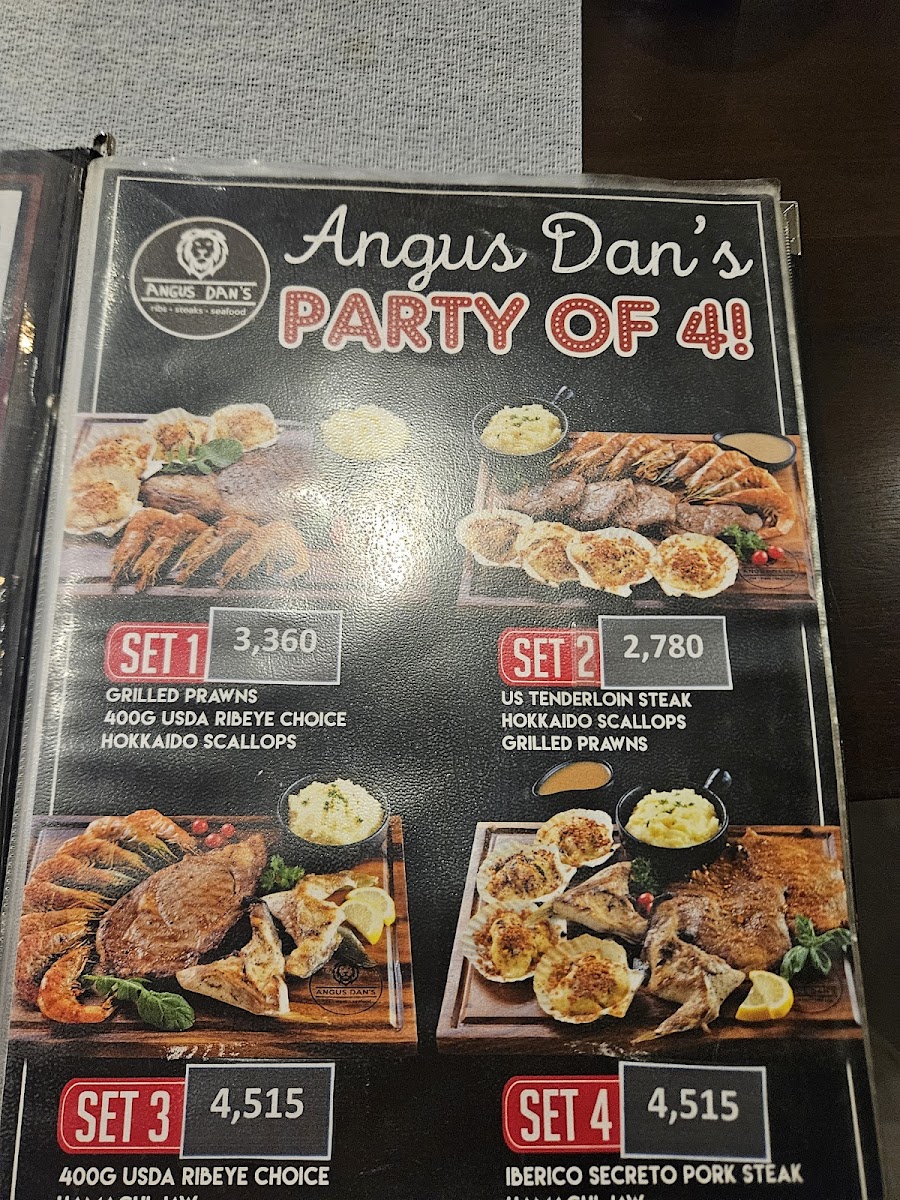 Angus Dan's Photo Menu 6