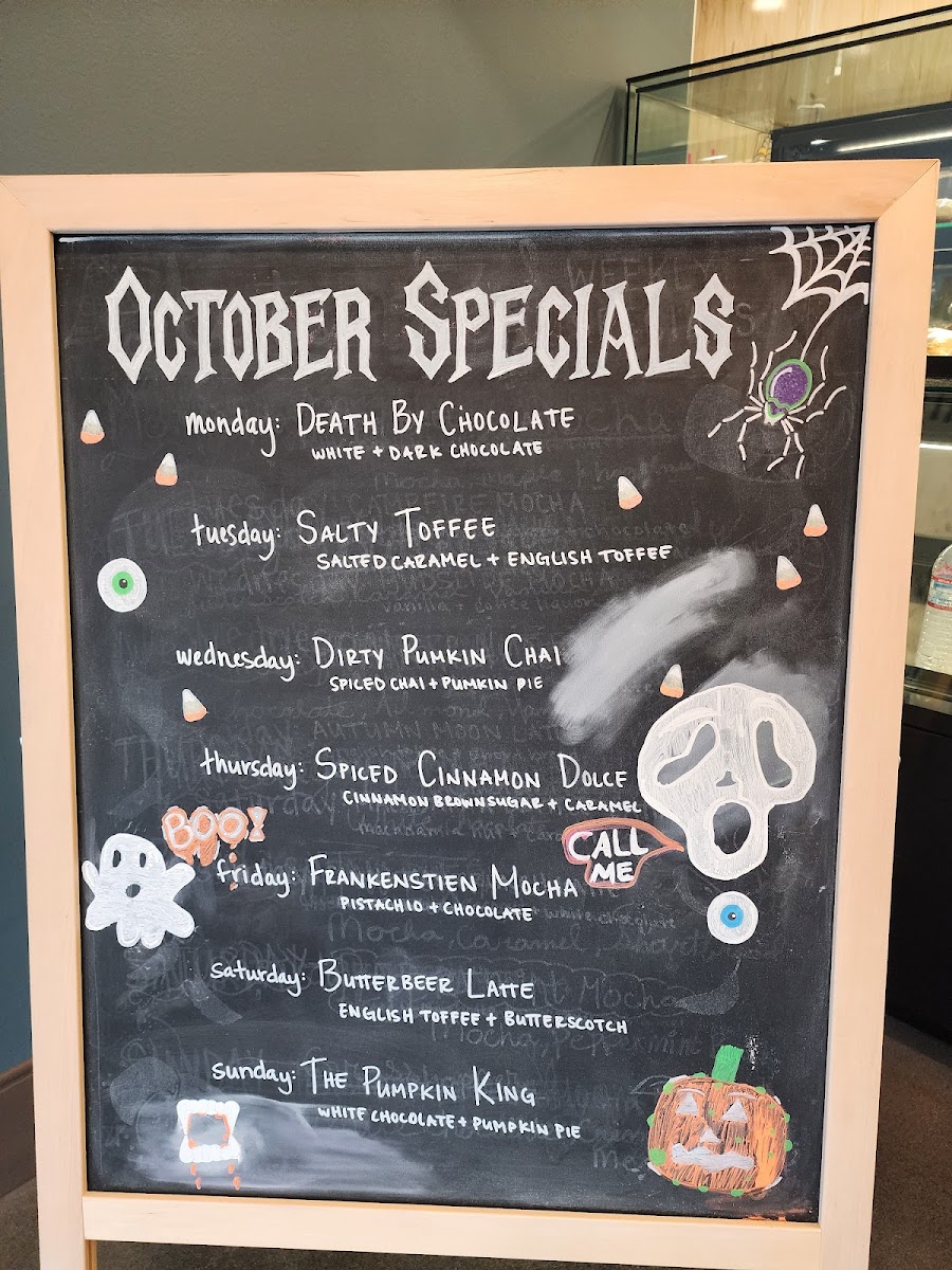 Camas Coffee House Photo Menu 2