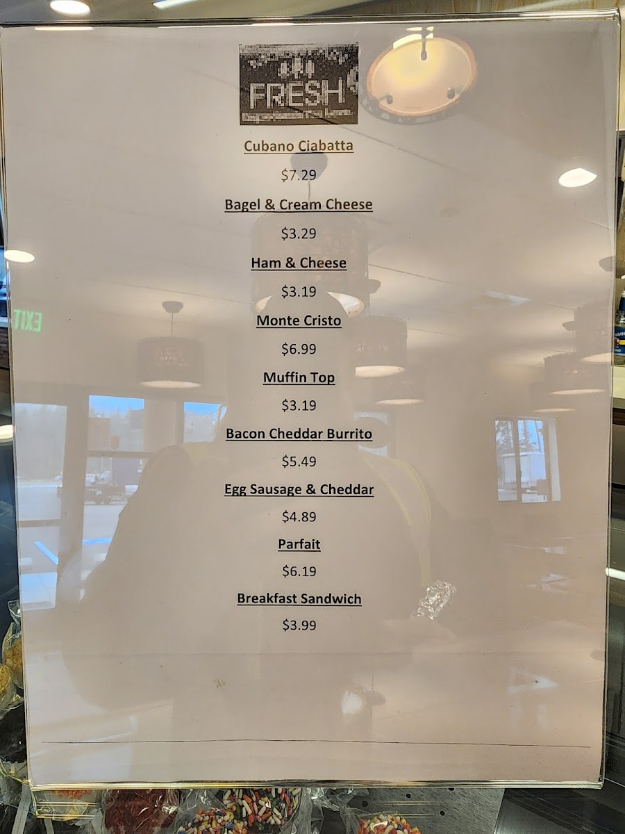 Camas Coffee House Photo Menu 3