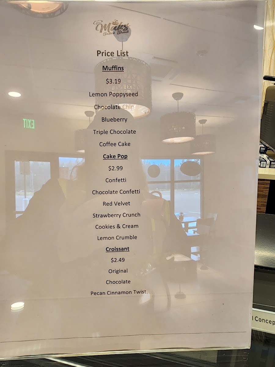 Camas Coffee House Photo Menu 5