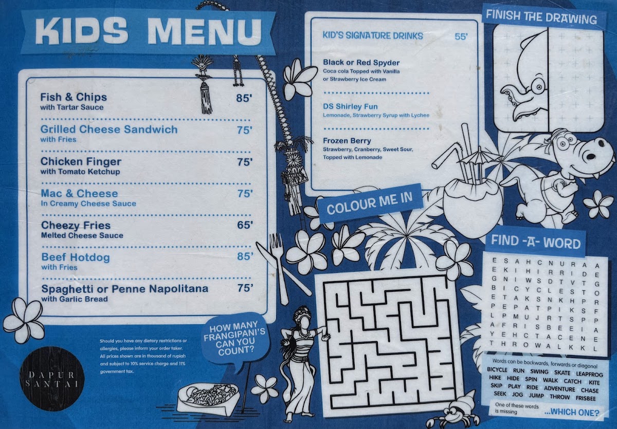 Dapur Santai Pool Bar and Grill Photo Menu 4