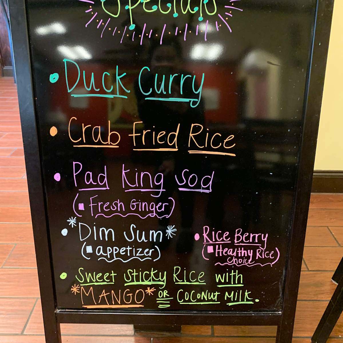 Tin House 'Thai Street Food' Photo Menu 9