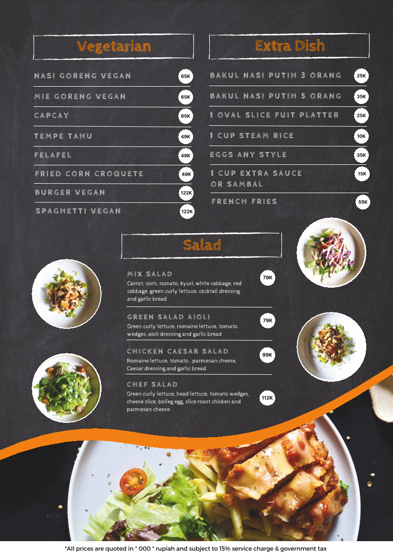 The Cuisine Bali Photo Menu 4