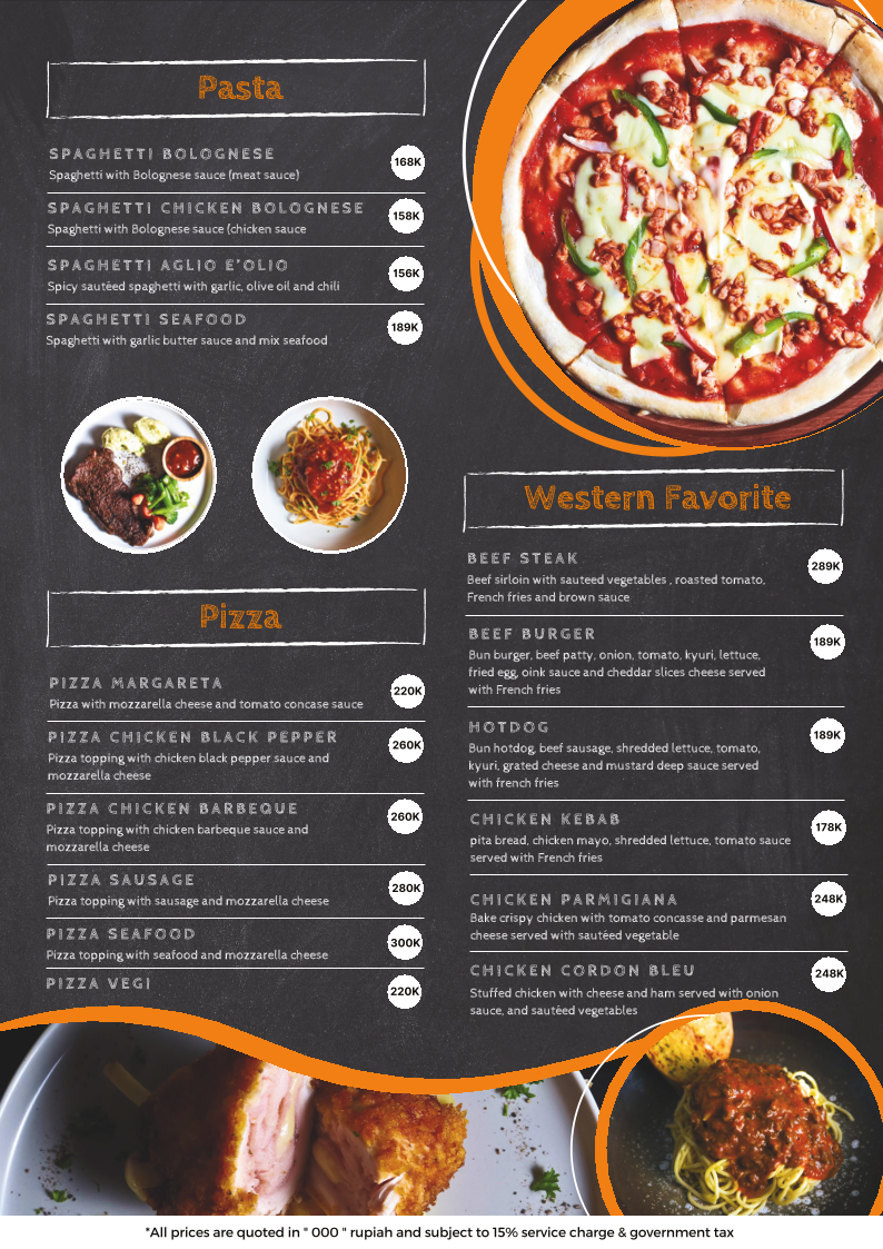 The Cuisine Bali Photo Menu 7