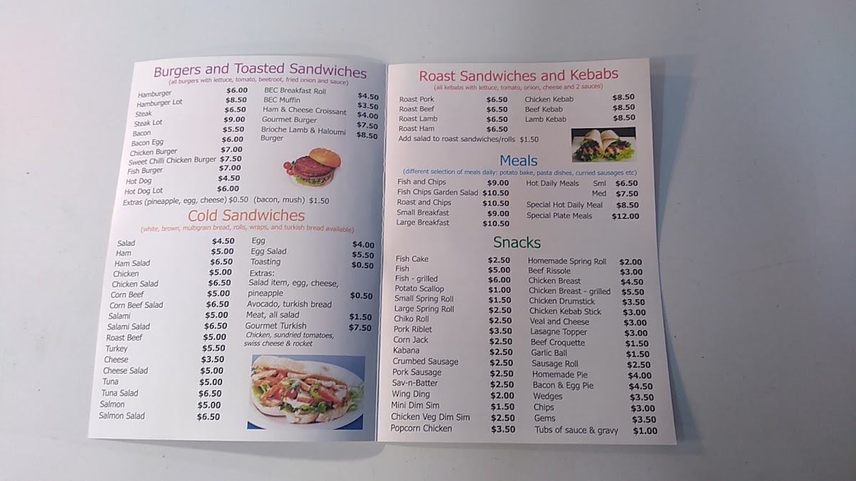 Lytton Road Takeaway Photo Menu 2