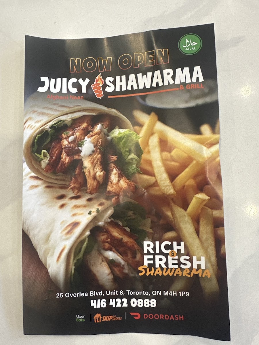 Juicy Shawarma & Grill Photo Menu 10